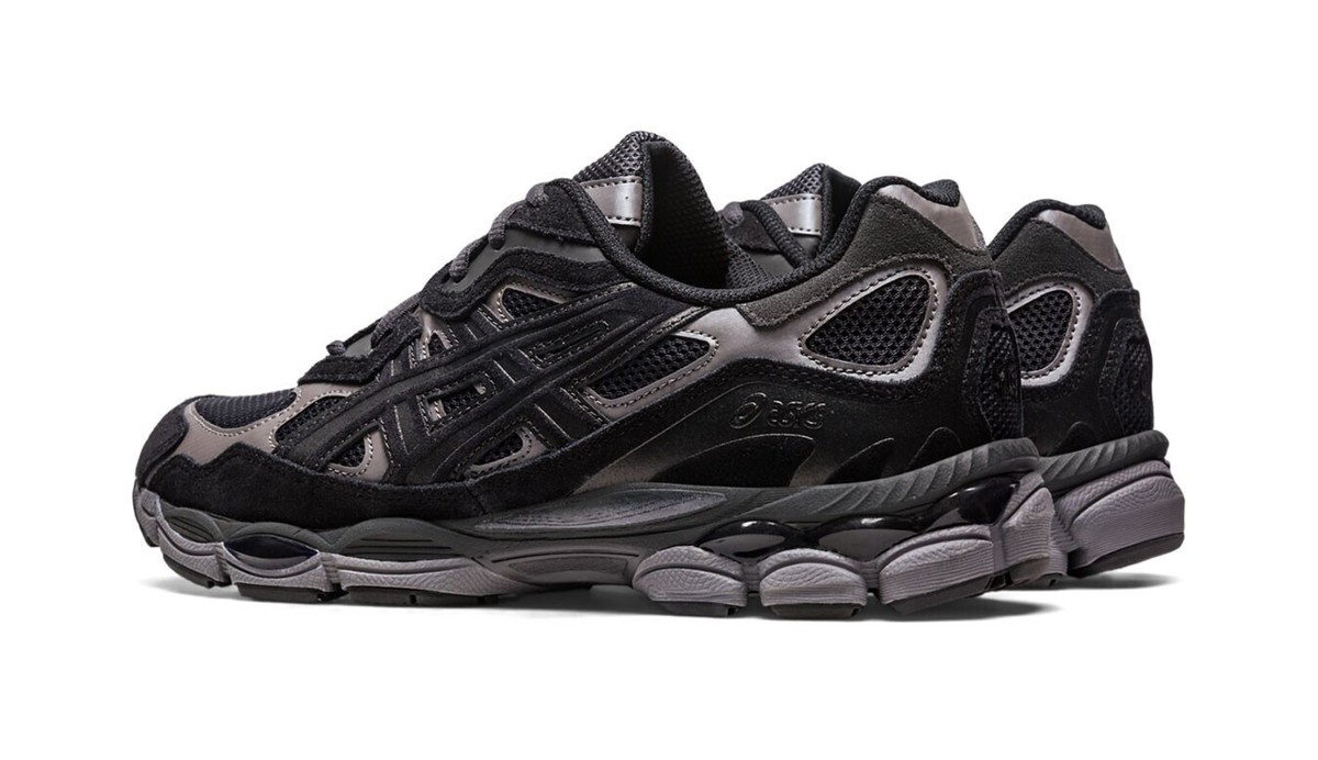 靴 ASICS GEL-NYC BLACK/GRAPHITE GREY Asics - Gel -NYC (Graphite Gray/Black) – MILK STORE