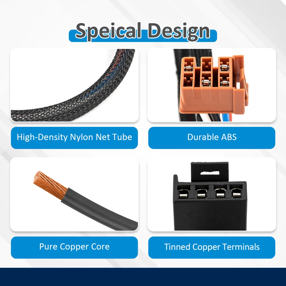 Cableado de control de freno Plug & Play Silverado Sierra 1500/1500HD/2500HD para 03-07 Foto 3 de 4