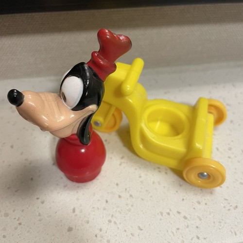 Vintage Disney ILLCO Little People Goofy on tricycle - Picture 4 of 5