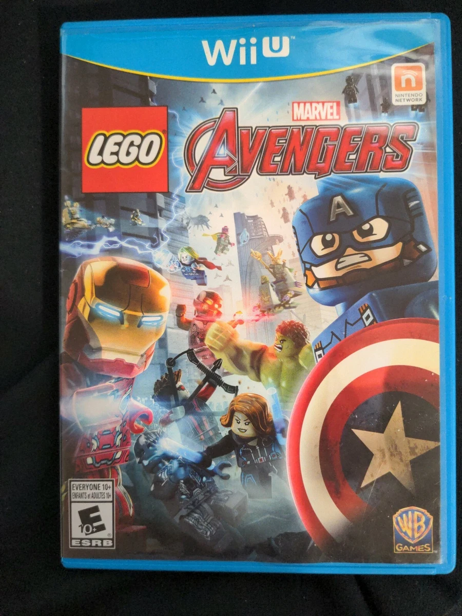 Lego Avengers Marvel Nintendo Wii U 2016 Complete