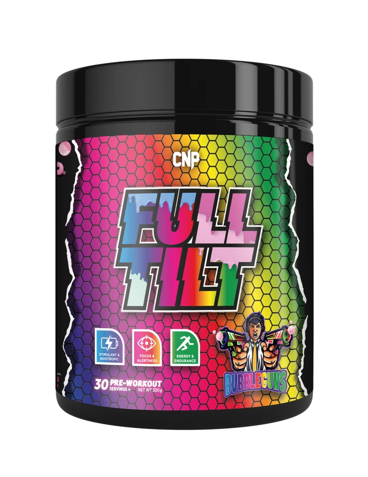 CNP Full Tilt Strong Pre-workout, 300g, 30 Serving - 4 Flavours Available