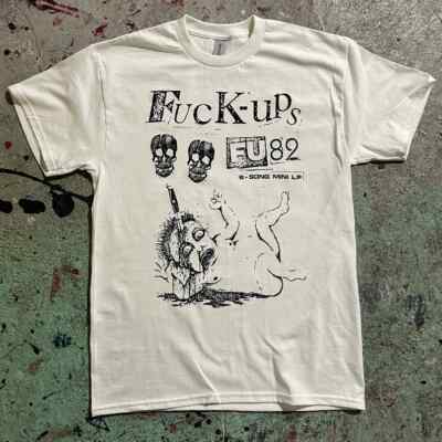The F-Ups FU82 T Shirt Punk Rock Band Vintage Graphic Hardcore