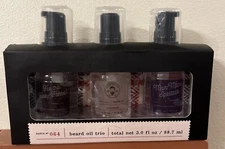 Beard Oil Trio - 2 Scent - 1 Unscented Combo 88.7 ml Tri-Coastal