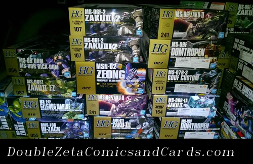Mobile Suit Gundam Model Kits -- Pick from Several Different Types
