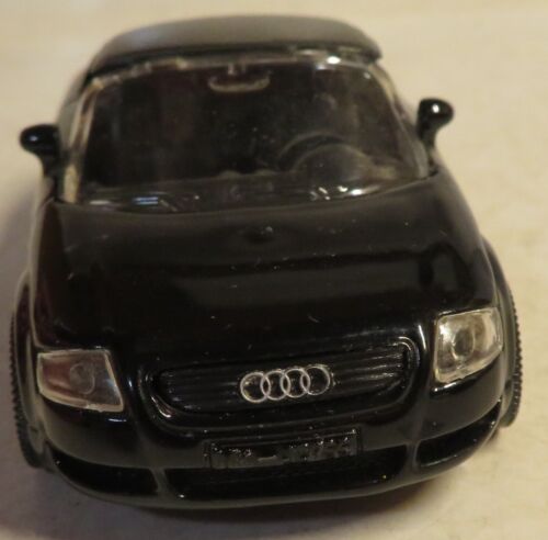 Siku Audi TT Roadster Black #1033 Loose Used Toy Car Hardtop Convertible 2-7/8"L - Picture 4 of 17