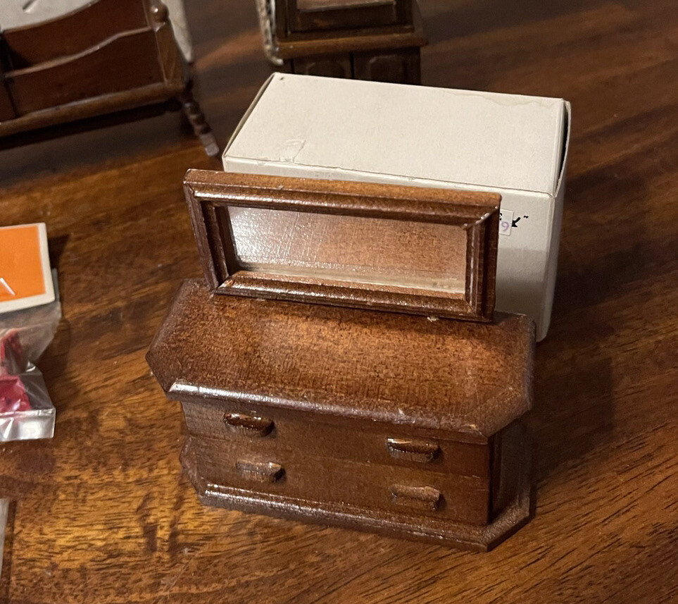 Lot Of Wood Doll Furniture eBay