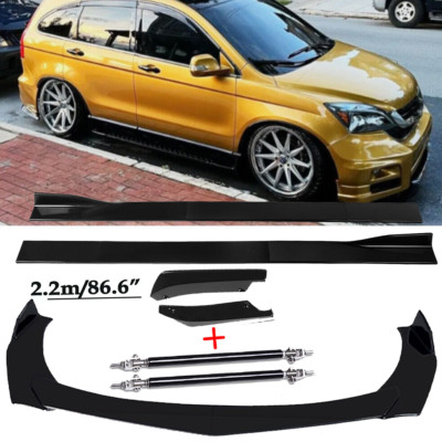 Front Bumper Lip Spoiler Splitter Car Body Rear For Honda Pilot 2003-2023 H