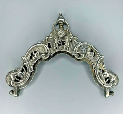 antique german silver purse