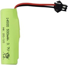 1Pack 3.7V 500mAh SM-2P Plug Li-ion Battery for RC toy car Accessories
