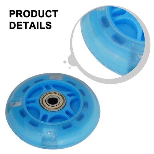 LED Flash Blinkende Rad for Tretroller 80 22MM KINDER Drehendes Auto Leise - Bild 26 von 34