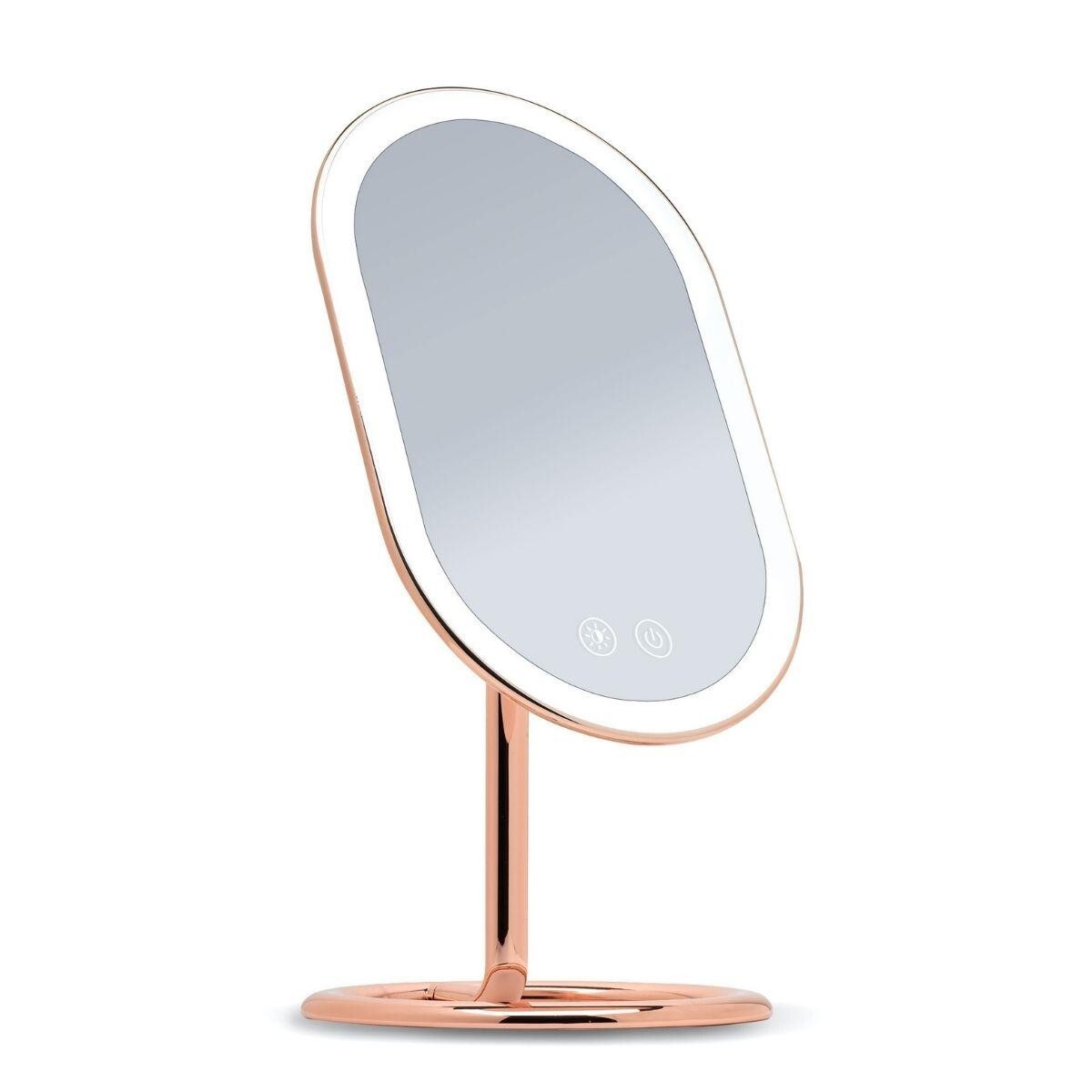 Gold Makeup Mirror Lighted Saubhaya Makeup