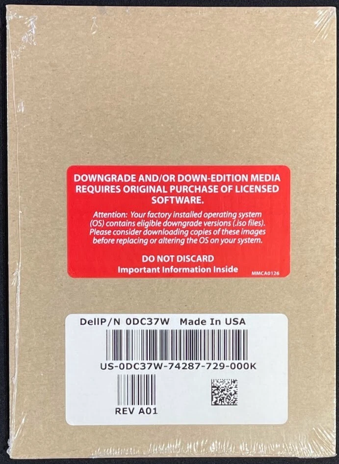Dell/Microsoft Windows Server 2012 Standard N/A Downgrade Edition / DC37W - Image 2 of 4