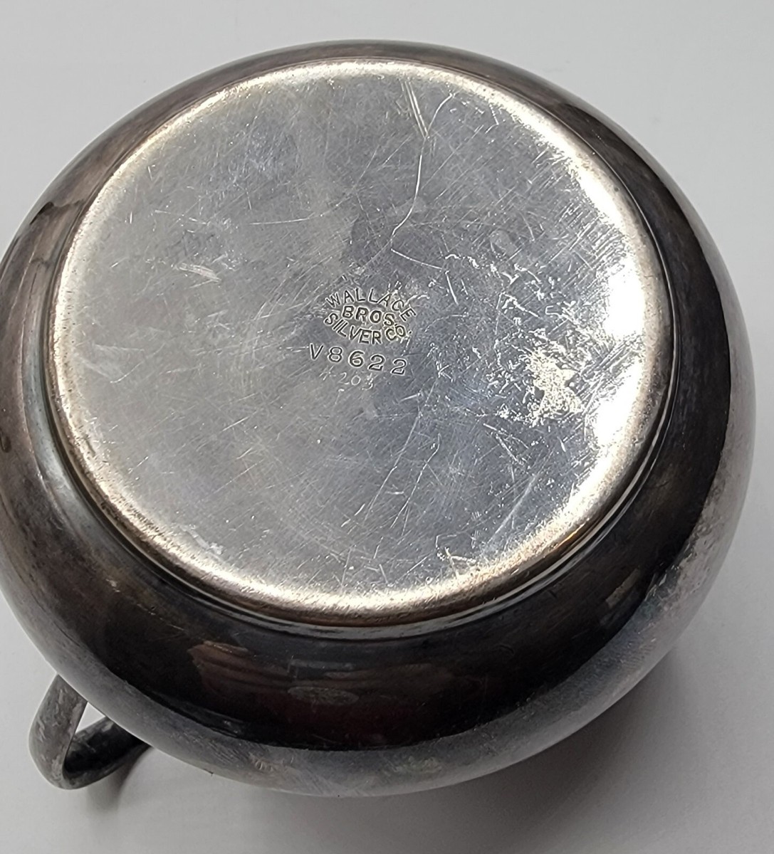 wallace bros silver co plate holloware sugar bowp antique early