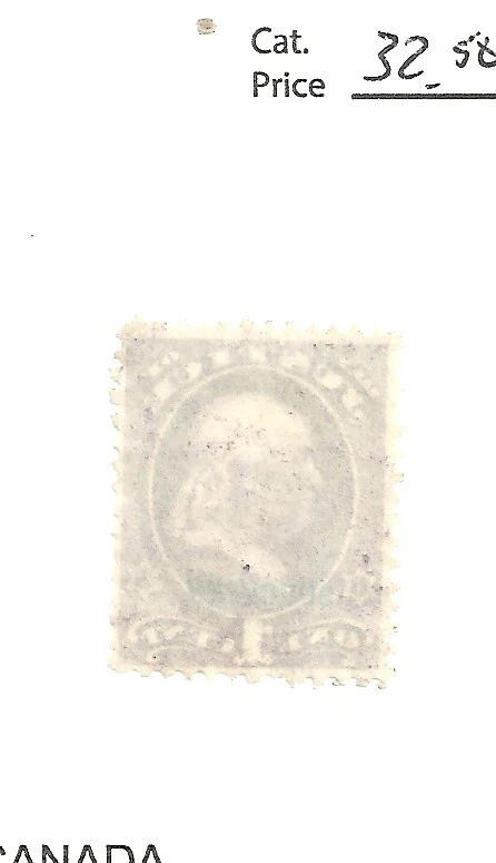 US O 25S, 1 cent purple Justice SPECIMEN, unused, no gum, APS cert. - Image 3 of 3