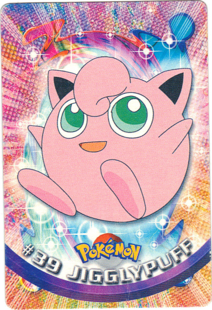 Pokemon Card TOPPS No. 39 - Jigglypuff | eBay
