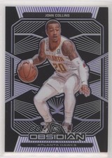 2019-20 Panini Obsidian Electric Etch Purple 1/75 John Collins #27 03xg