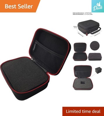 Secure EVA Hard Case with Foam Insert - 6.7x4.7 inches for Travel Essentials