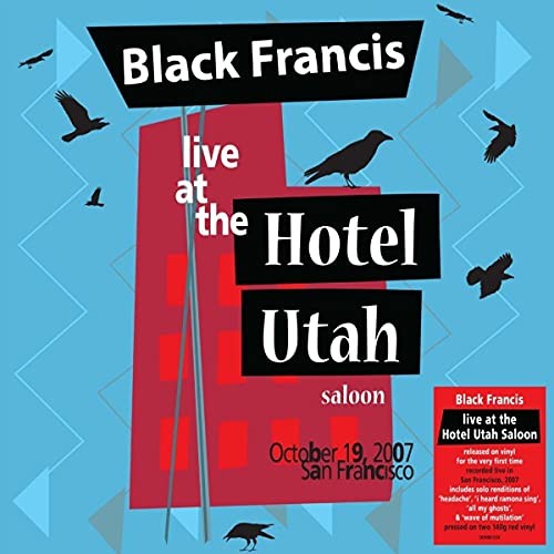 Black Francis - Live At Hotel Utah Saloon Red - Vinyl Record2 - G1398Z-image