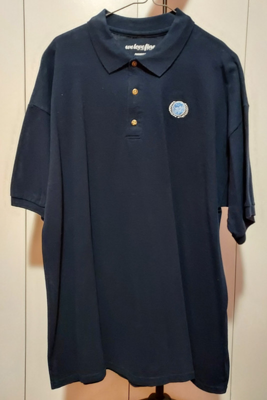 Star Trek Starfleet Polo Shirt (WeLoveFine) XL Blue United Federation of Planets