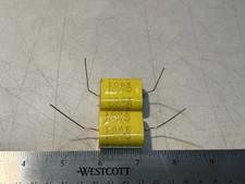 New Illinois Axial Film Capacitor 10uf 100vdc