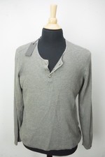 John Varvatos Gray Woven Cashmere Blend Sweater Sz XL Brand NEW
