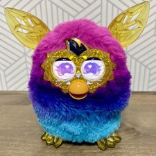 Furby Boom Crystal Series Rosa Azul Electrónico Parlante Mascota Edades 6+ Juguete FUNCIONA