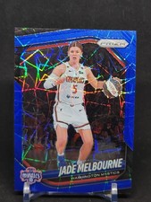 2025 Panini Prizm - #128 Jade Melbourne - Blue Velocity Prizm