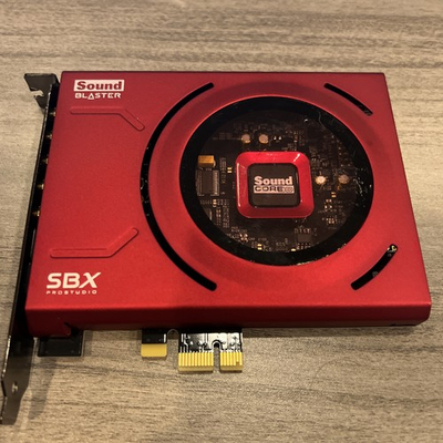 #ad Creative Labs Sound Blaster Z SE Sound Card Red $49.99