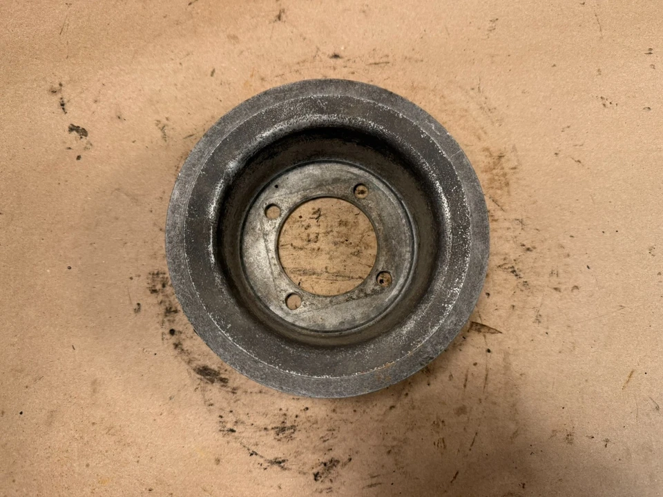 Polea de bomba de agua de ranura única Jaguar XK140 XK150 OEM C7644 Foto 3 de 4