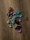 Bakugan Lot of 13 Vintage B1/B2 Figures Mixed Factions Geogan + Trap Bundle
