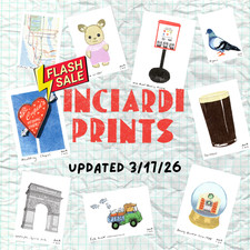 NEW & CHEAPEST – Anastasia Inciardi Mini Prints (Grand Central + NYC) Free Ship!
