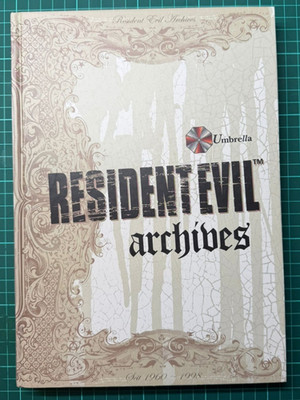 Resident Evil Archives Artbook Deutsch Capcom Biohazard Lösungsbuch Xbox PC PS5