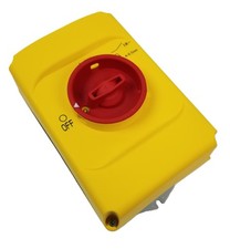 Allen-Bradley 140MP-A-ENY65 Enclosure Red - Yellow Handle for 140MP NEW