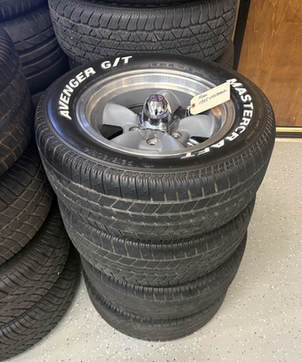 4) American Racing Torq Thrust 14x6 5x4.5
