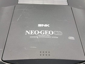 Neo Geo CD CD-T01 Console with Mini Controller & power cable SNK Tested