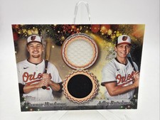 Gunnar Henderson / Adley Rutschman - 2025 Topps Holiday Dual Relic /25 SSP