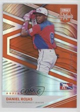 2020 Panini Elite Extra Edition Aspirations Orange 45/149 Daniel Rojas #187 n1u