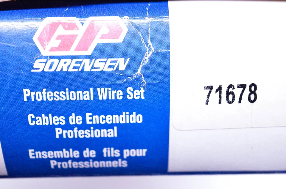 Kit de cables de bujía GP Sorensen 71678 NOS Foto 3 de 3