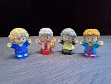 Little People Golden Girls Figure Set Dorothy Rose Blanche Sophia Fisher Price