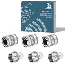 Quick Connect Hose Fittings, Garden Hose Quick Disconnect Set, Universal Fit ...