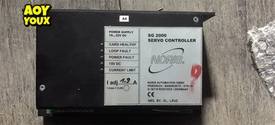 1PC USED NORIS SG 2000 Servo controller Free delivery spot goods