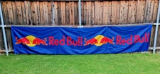 3' x 15' RedBull Motocross Trackside Banner Mancave Garage Flag MX/SX