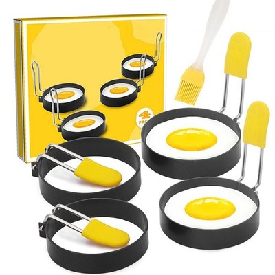 Essential Kitchen Antihaft-Bratpfanne f��r Eier mit Silikonschutz