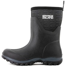 Savage Island Short Women's 5mm Neoprene Lined Wellington Boots Ladies Wellies
