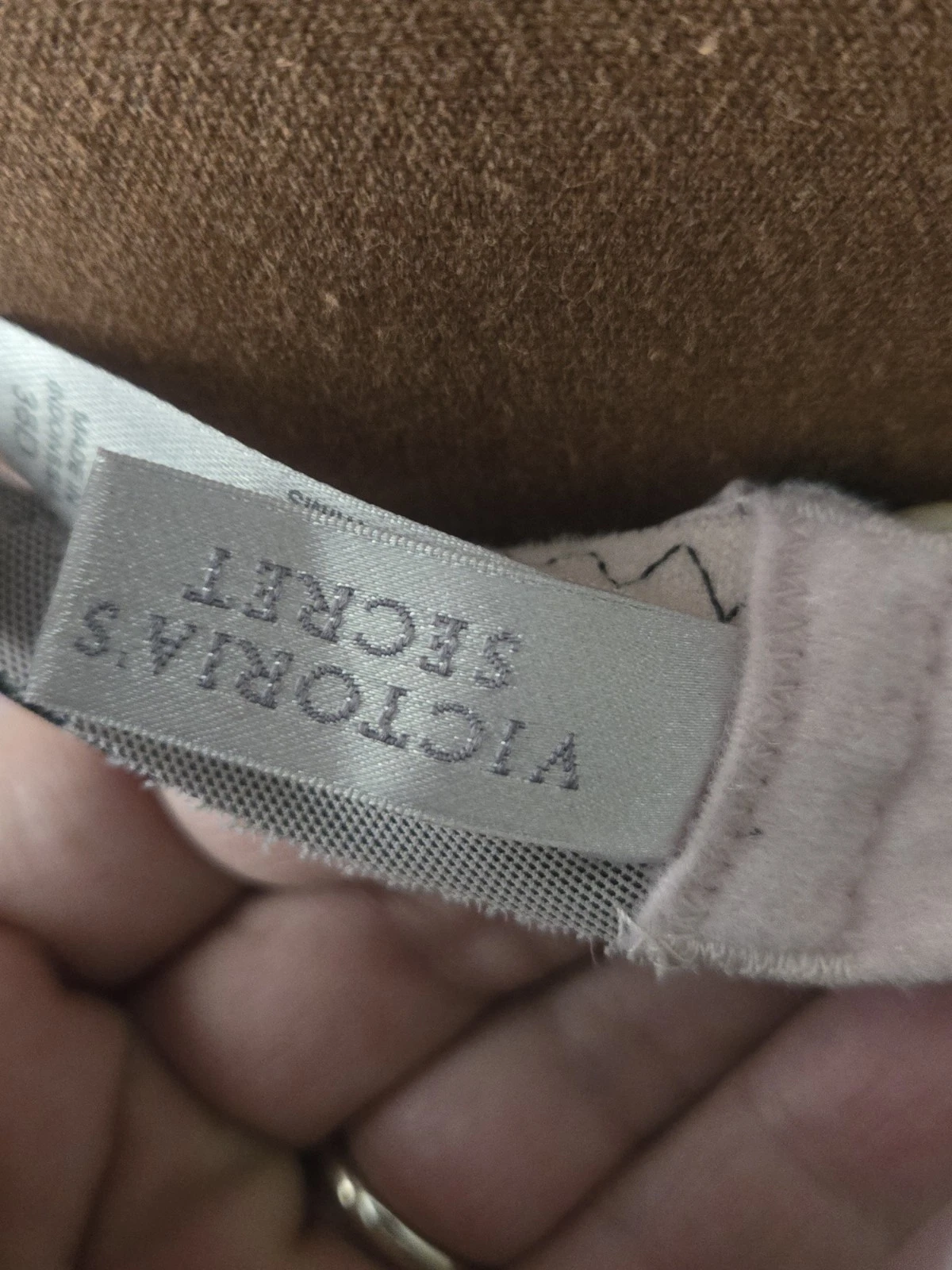 UNDERCOVER Victorias Secret rosa raso bustier chemise abito slip 36D fata stravagante