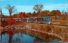 Delaware Hudson Railway Leaf Peekers Special North Creek Vintage Postcard
