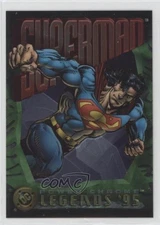 1995 SkyBox DC Legends Power Chrome Superman (Prototype) 03od