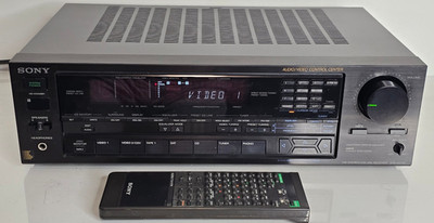 Sony STR-AV710 Vintage AM/FM Stereo Receiver Remote Bundle Tested Working Korea