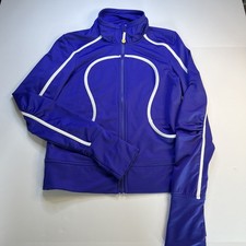 Lululemon Women's Vintage Retro Purple Track Define Jacket Size 6