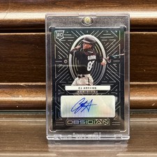 2022 Panini Chronicles - Obsidian Autographs C.J. Abrams #OA-CA (AU, RC)